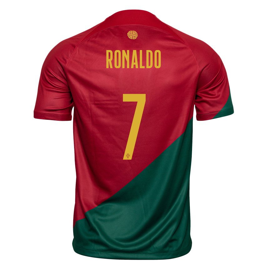 Niño Fútbol Camiseta Cristiano Ronaldo #7 3ª Equipación Naranja 2020/21 La  Camisa Chile