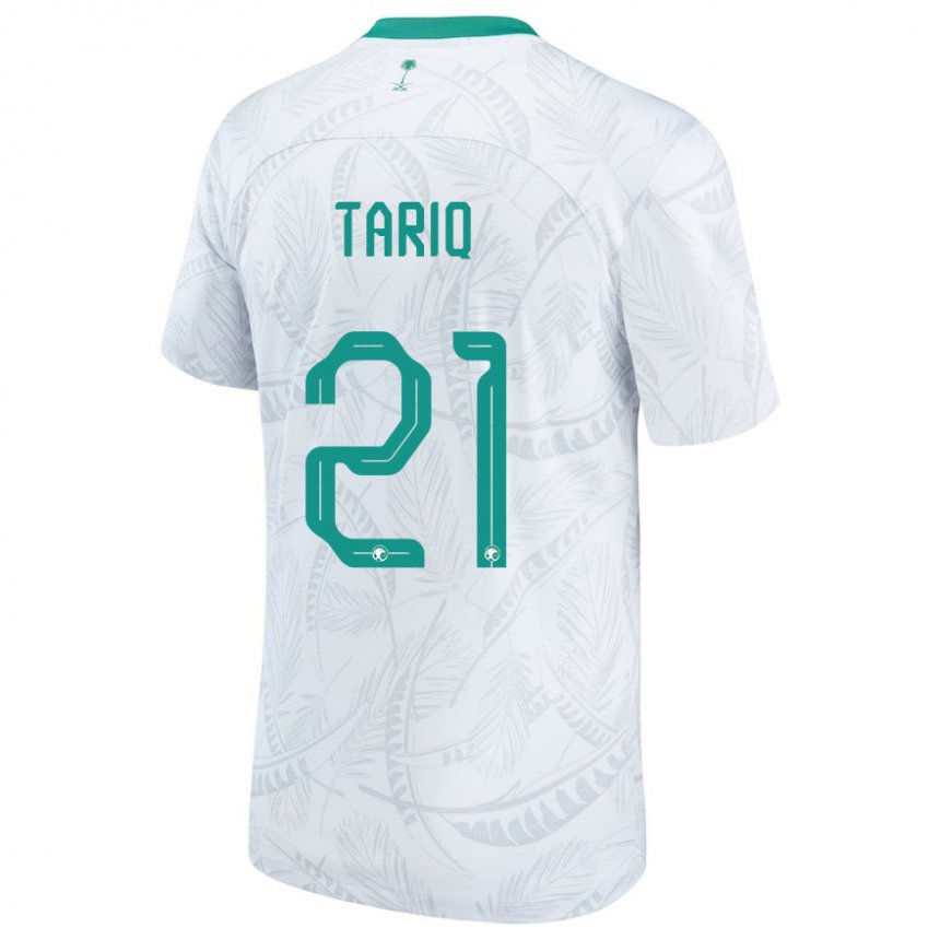 Niño Camiseta Arabia Saudita Juri Tariq #21 Blanco 1ª Equipación 22-24 La Camisa Chile