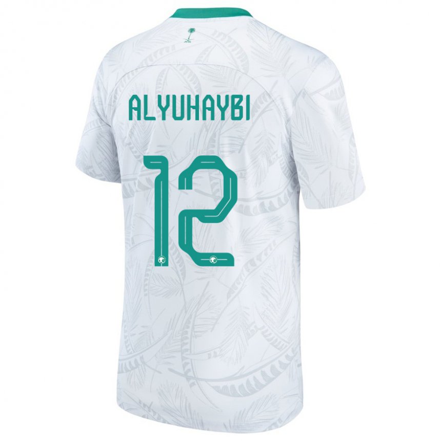 Niño Camiseta Arabia Saudita Ammar Alyuhaybi #12 Blanco 1ª Equipación 22-24 La Camisa Chile