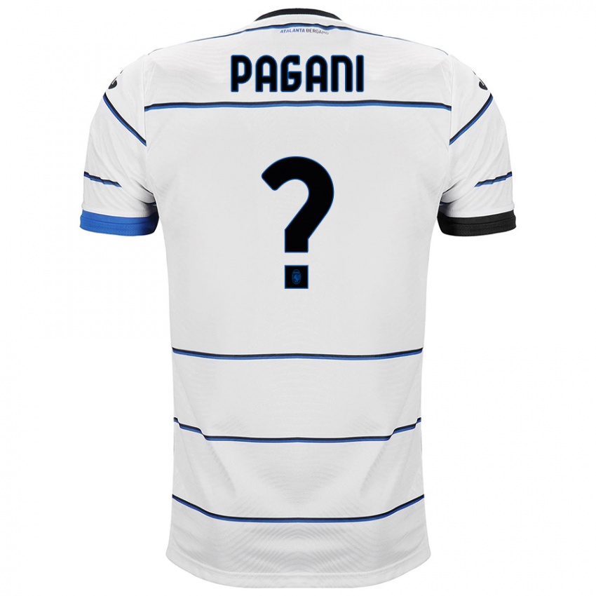Hombre Camiseta Federico Pagani #0 Blanco 2ª Equipación 2023/24 La Camisa Chile