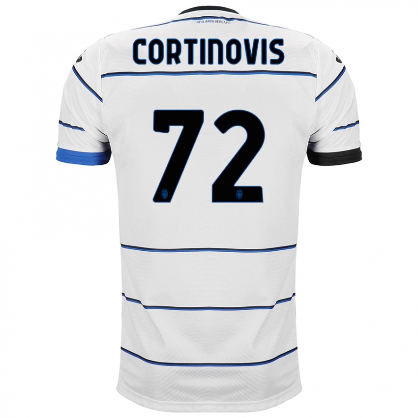 Hombre Camiseta Alessandro Cortinovis #72 Blanco 2ª Equipación 2023/24 La Camisa Chile