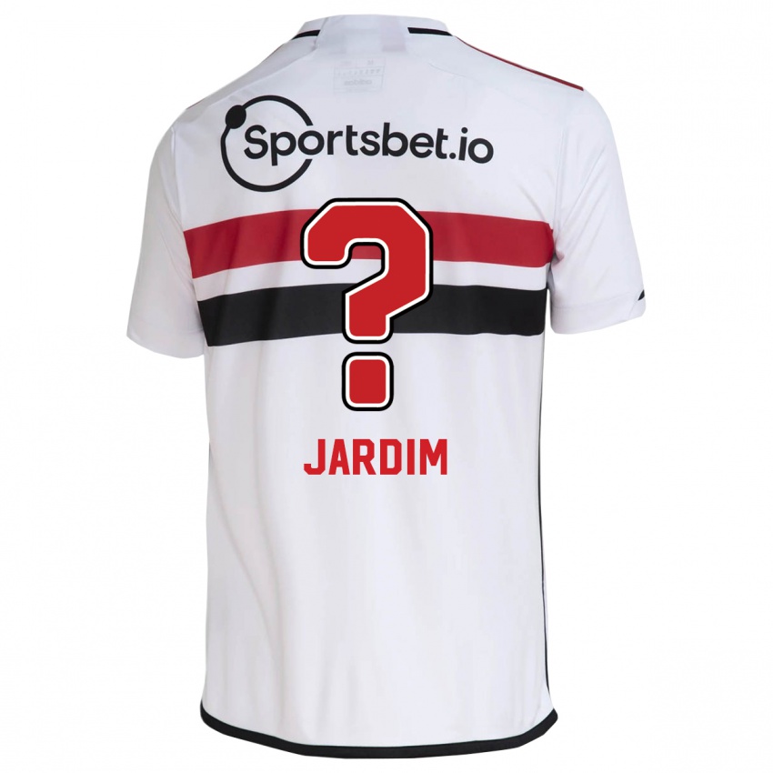 Niño Camiseta Welber Jardim #0 Blanco 1ª Equipación 2023/24 La Camisa Chile
