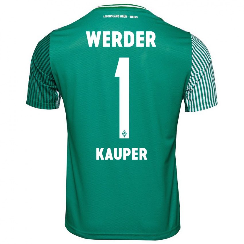 Niño Camiseta Ben Käuper #1 Verde 1ª Equipación 2023/24 La Camisa Chile