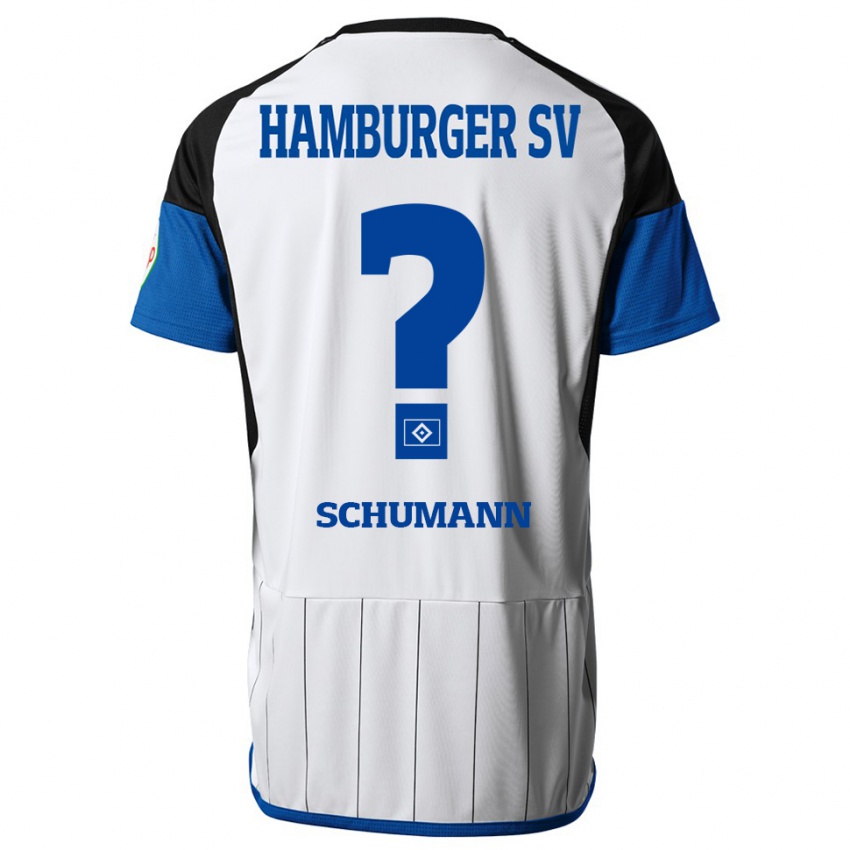 Niño Camiseta Henri Maximilian Schümann #0 Blanco 1ª Equipación 2023/24 La Camisa Chile