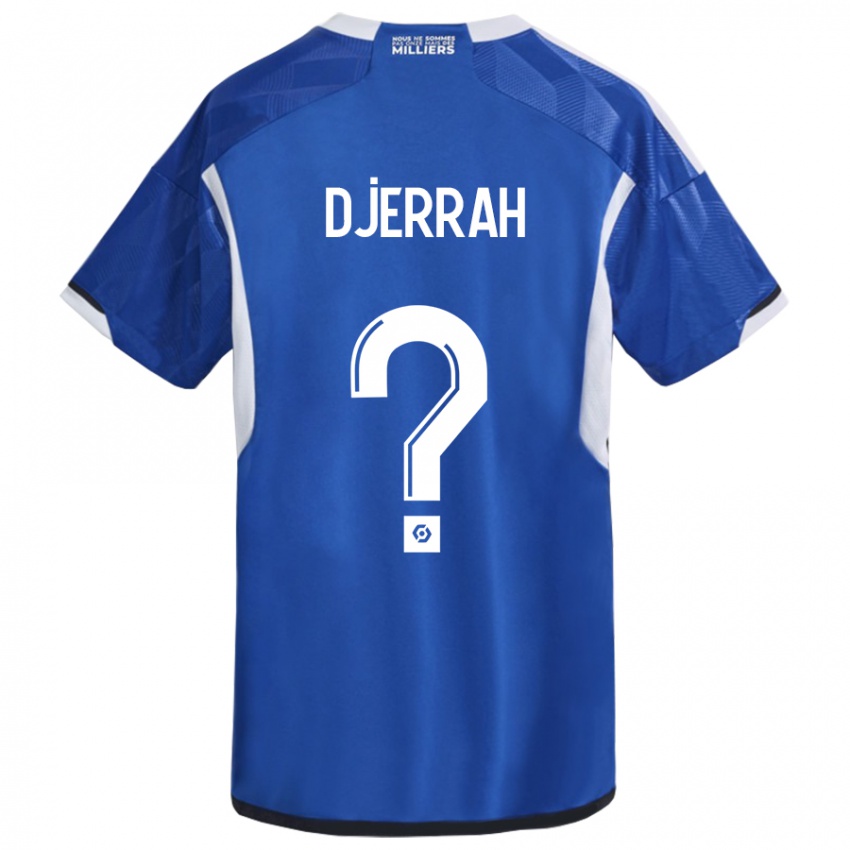 Niño Camiseta Karim Djerrah #0 Azul 1ª Equipación 2023/24 La Camisa Chile