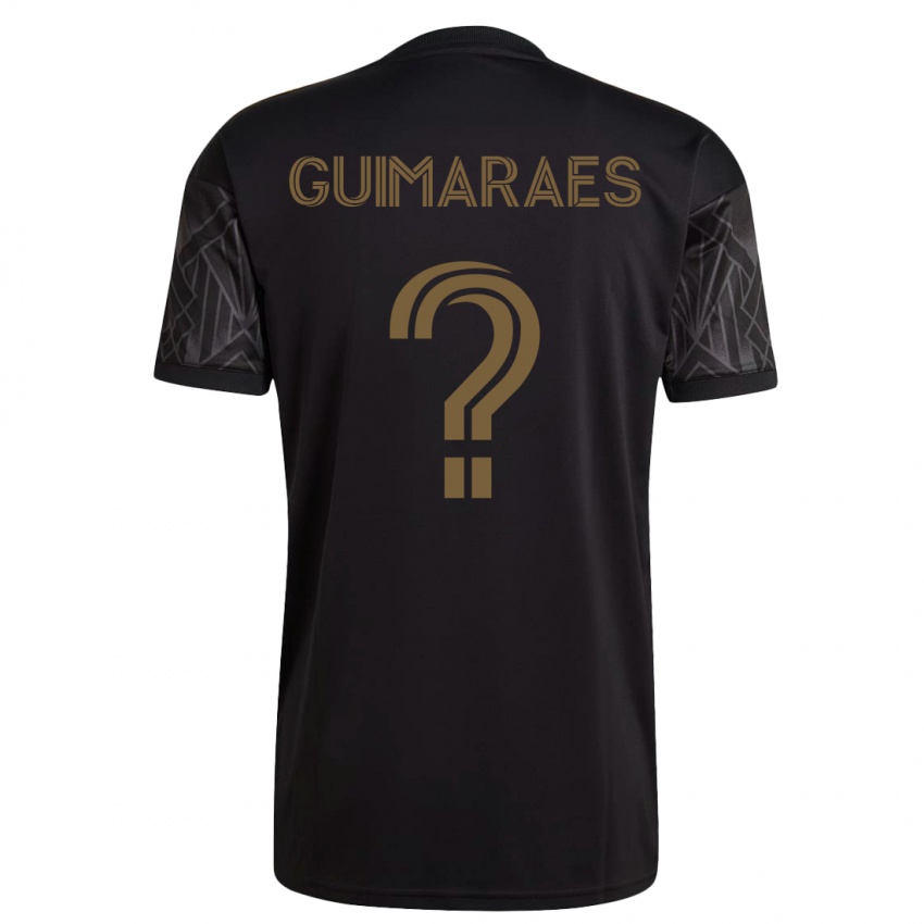 Niño Camiseta Pedro Guimaraes #0 Negro 1ª Equipación 2023/24 La Camisa Chile