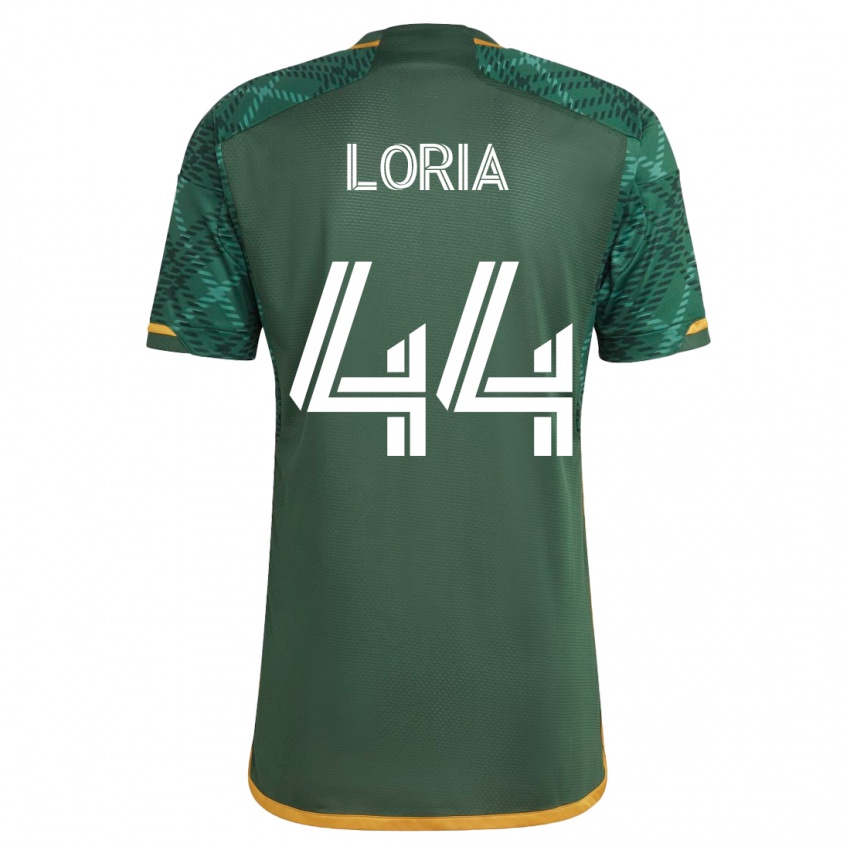 Niño Camiseta Marvin Loría #44 Verde 1ª Equipación 2023/24 La Camisa Chile
