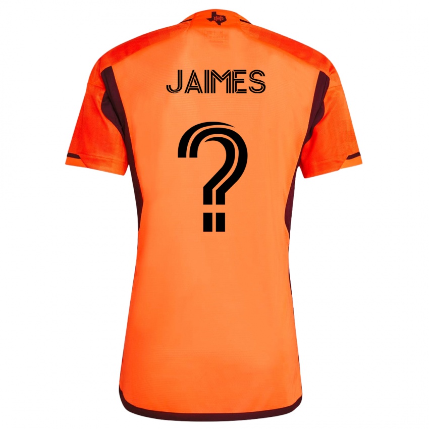 Niño Camiseta Angel Jaimes #0 Naranja 1ª Equipación 2023/24 La Camisa Chile