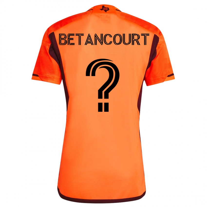 Niño Camiseta Noah Betancourt #0 Naranja 1ª Equipación 2023/24 La Camisa Chile
