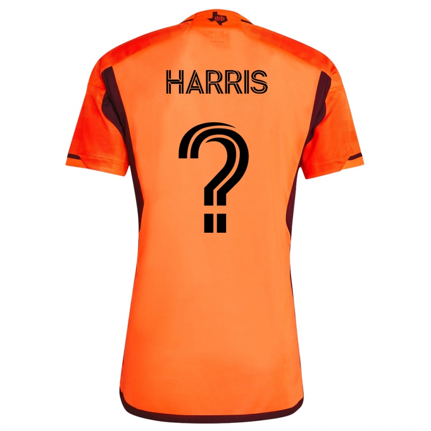 Niño Camiseta Micah Harris #0 Naranja 1ª Equipación 2023/24 La Camisa Chile