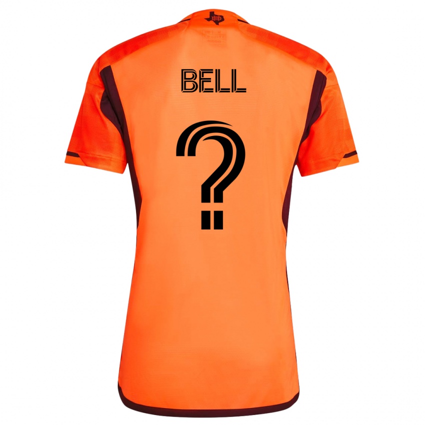 Niño Camiseta Jahmani Bell #0 Naranja 1ª Equipación 2023/24 La Camisa Chile