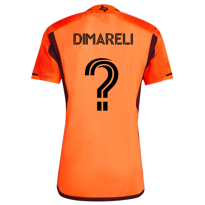 Niño Camiseta Mattheo Dimareli #0 Naranja 1ª Equipación 2023/24 La Camisa Chile