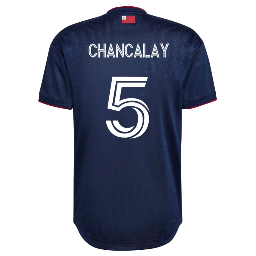 Niño Camiseta Tomás Chancalay #5 Armada 1ª Equipación 2023/24 La Camisa Chile