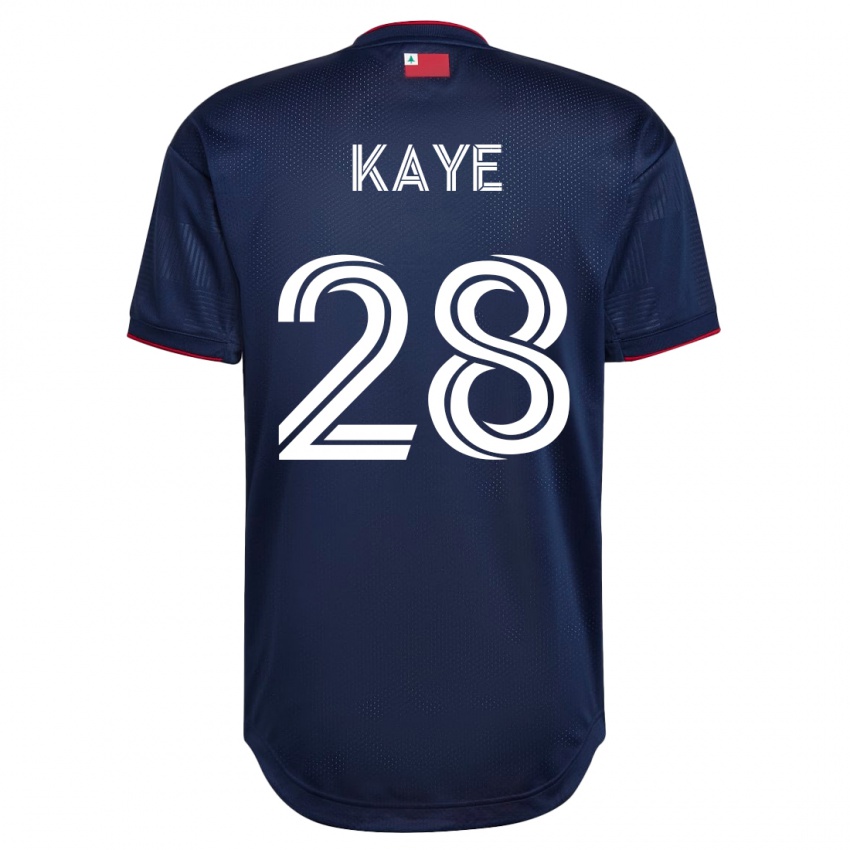 Niño Camiseta Mark-Anthony Kaye #28 Armada 1ª Equipación 2023/24 La Camisa Chile