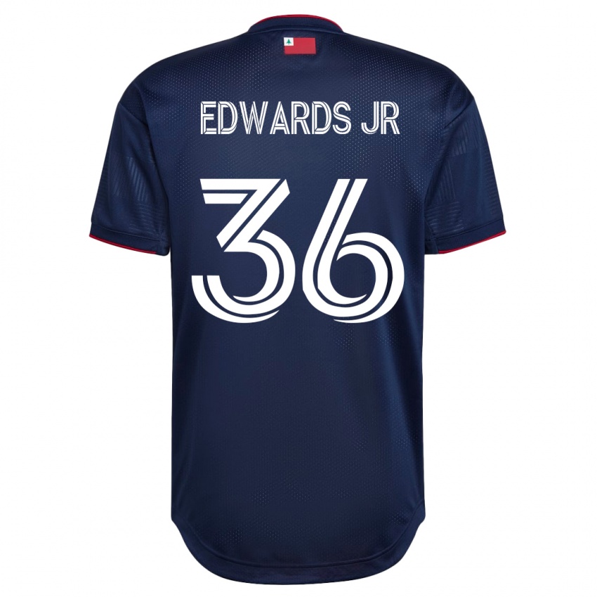 Niño Camiseta Earl Edwards Jr. #36 Armada 1ª Equipación 2023/24 La Camisa Chile