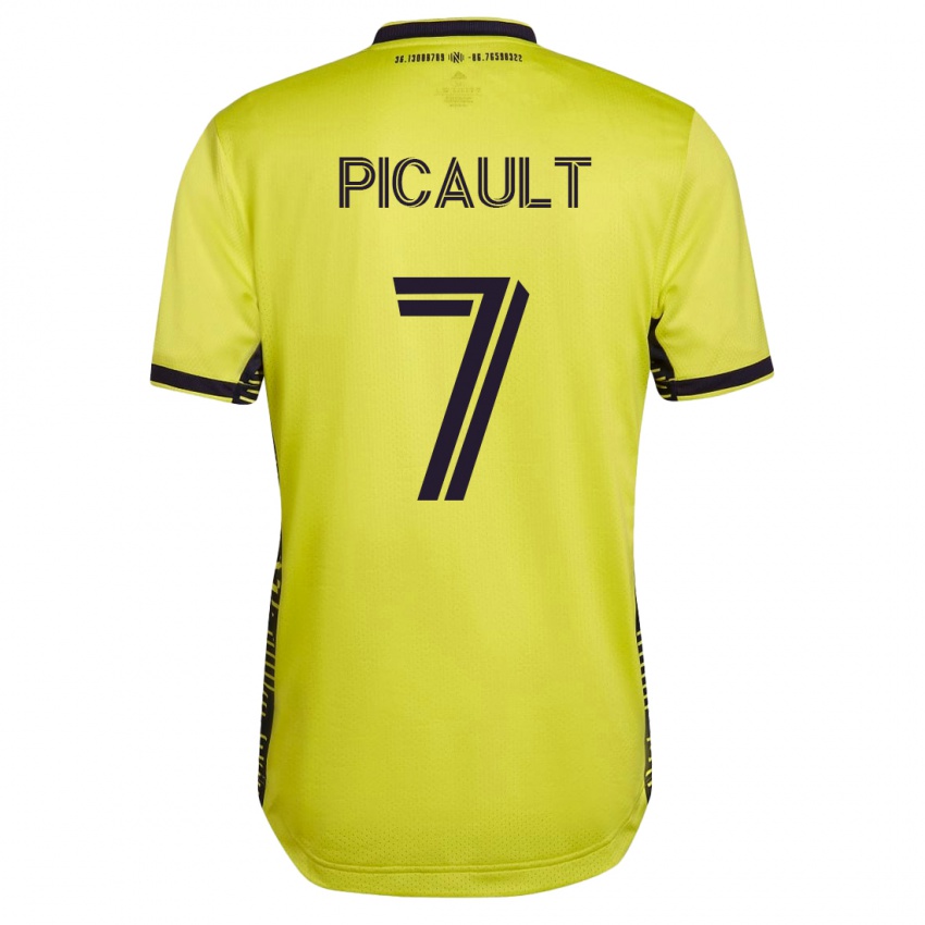 Niño Camiseta Fafà Picault #7 Amarillo 1ª Equipación 2023/24 La Camisa Chile