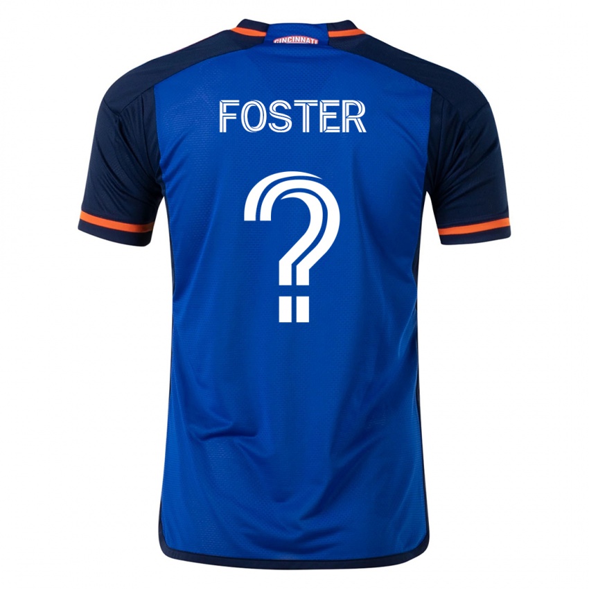 Niño Camiseta Isaiah Foster #0 Azul 1ª Equipación 2023/24 La Camisa Chile