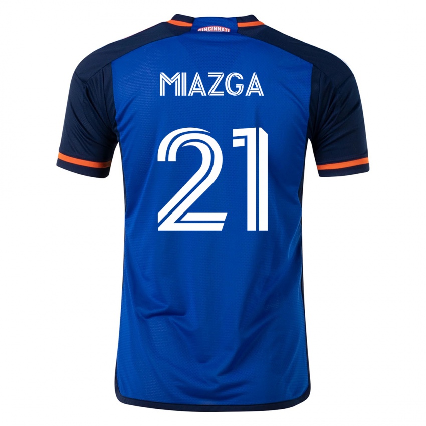 Niño Camiseta Matt Miazga #21 Azul 1ª Equipación 2023/24 La Camisa Chile