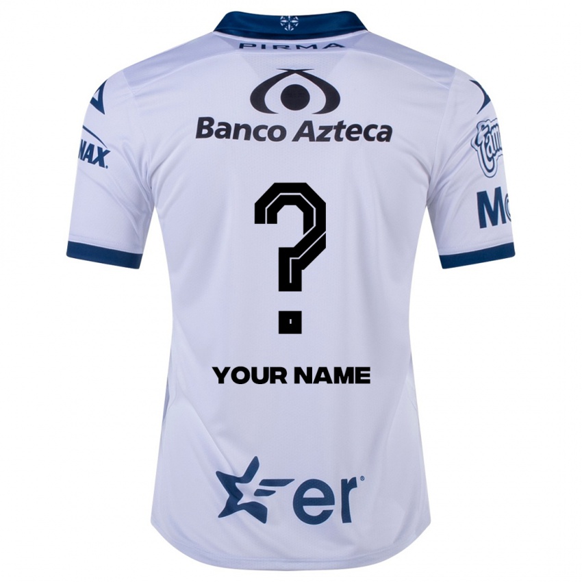 Niño Camiseta Su Nombre #0 Blanco 1ª Equipación 2023/24 La Camisa Chile