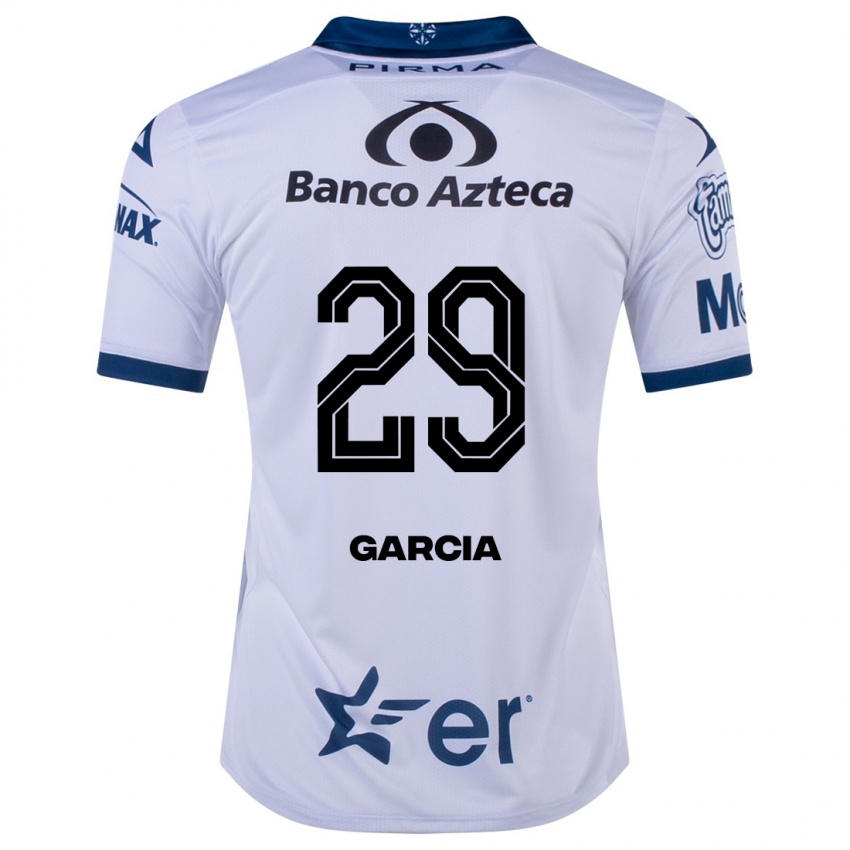 Niño Camiseta Emiliano García #29 Blanco 1ª Equipación 2023/24 La Camisa Chile