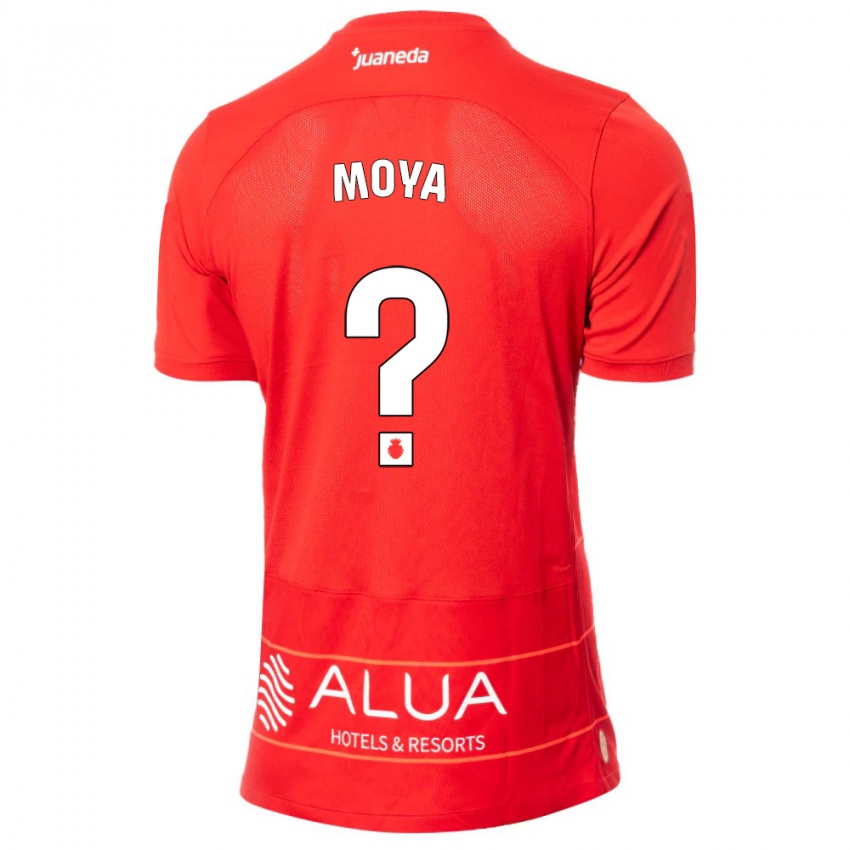 Niño Camiseta Pablo Moyá #0 Rojo 1ª Equipación 2023/24 La Camisa Chile