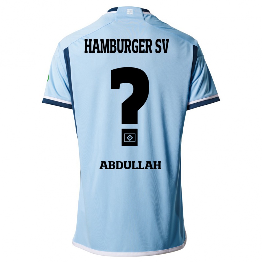 Niño Camiseta Majeed Salo Abdullah #0 Azul 2ª Equipación 2023/24 La Camisa Chile