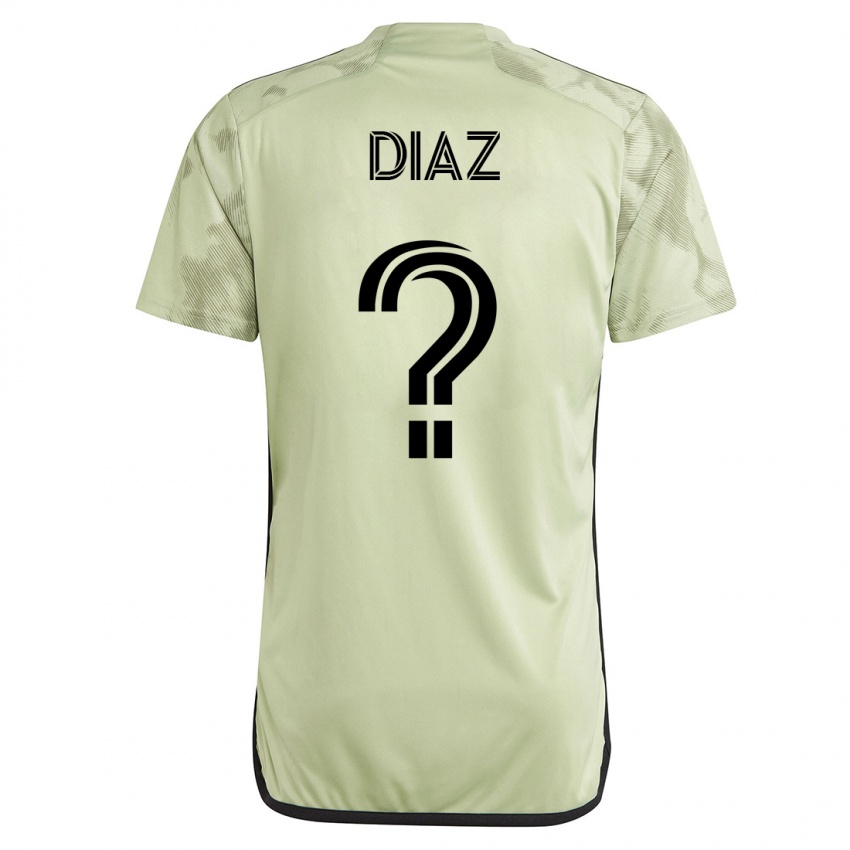 Niño Camiseta Christian Díaz #0 Verde 2ª Equipación 2023/24 La Camisa Chile