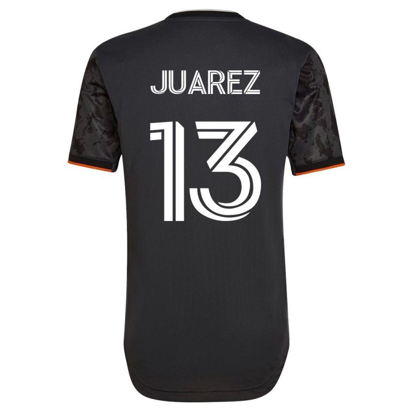 Niño Camiseta Jathan Juarez #13 Negro 2ª Equipación 2023/24 La Camisa Chile
