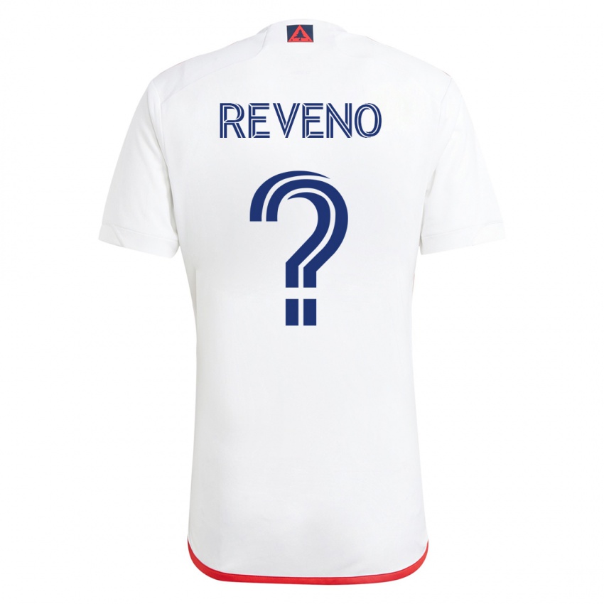 Niño Camiseta Ben Reveno #0 Blanco Rojo 2ª Equipación 2023/24 La Camisa Chile
