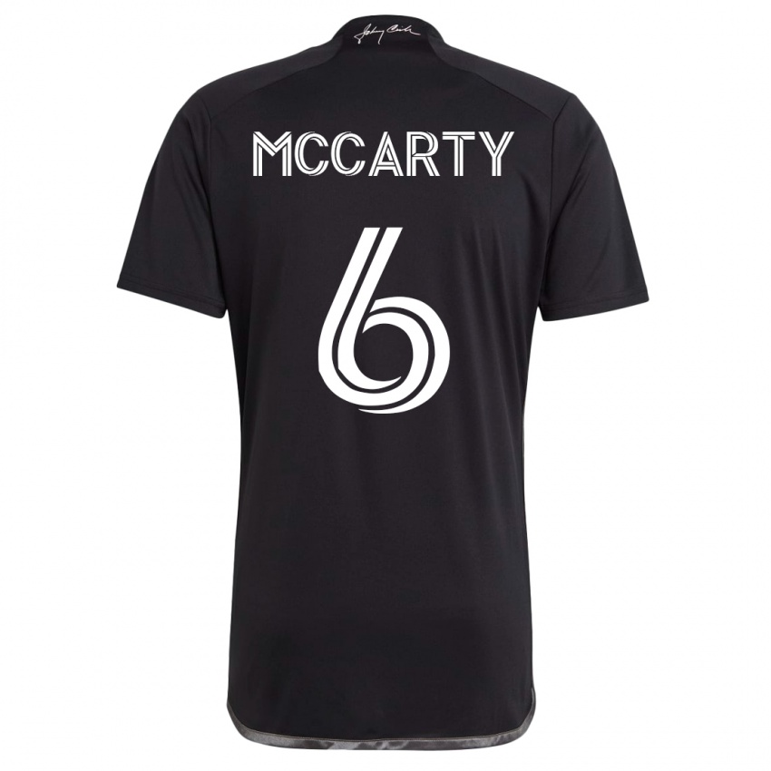 Niño Camiseta Dax Mccarty #6 Negro 2ª Equipación 2023/24 La Camisa Chile