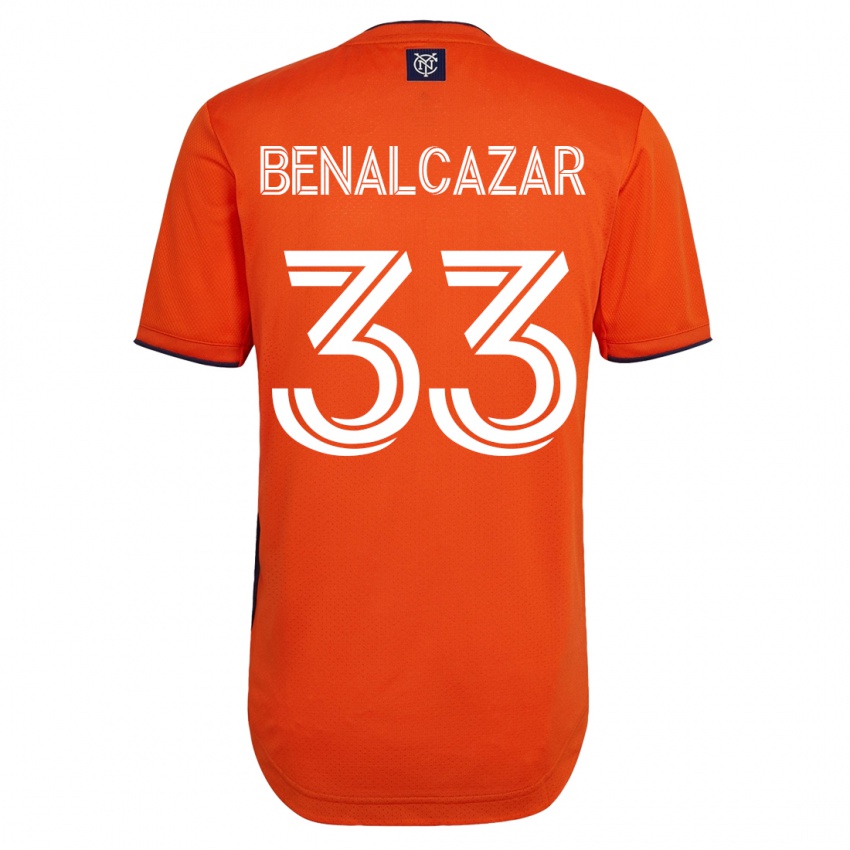 Niño Camiseta Nico Benalcázar #33 Negro 2ª Equipación 2023/24 La Camisa Chile