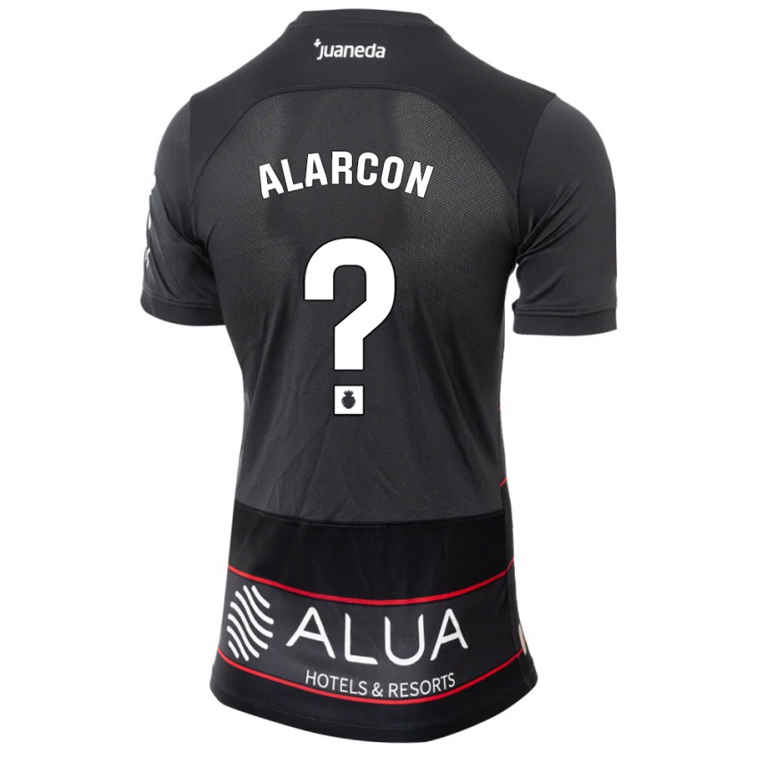 Niño Camiseta Raúl Alarcón #0 Negro 2ª Equipación 2023/24 La Camisa Chile