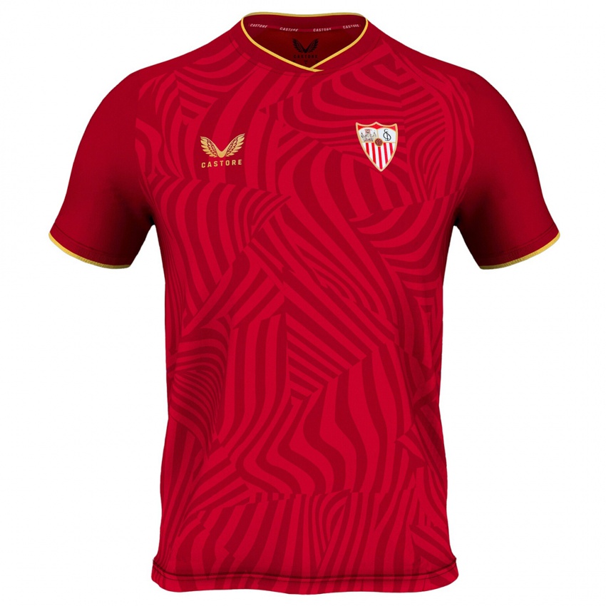 Niño Camiseta Juanma #0 Rojo 2ª Equipación 2023/24 La Camisa Chile