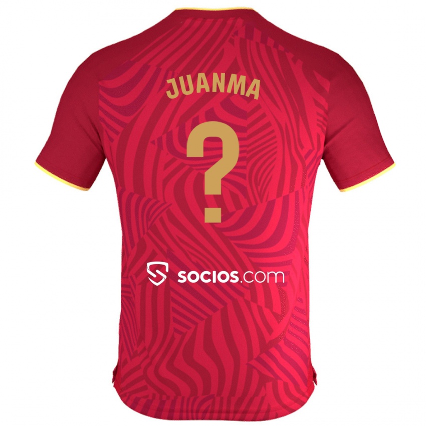 Niño Camiseta Juanma #0 Rojo 2ª Equipación 2023/24 La Camisa Chile