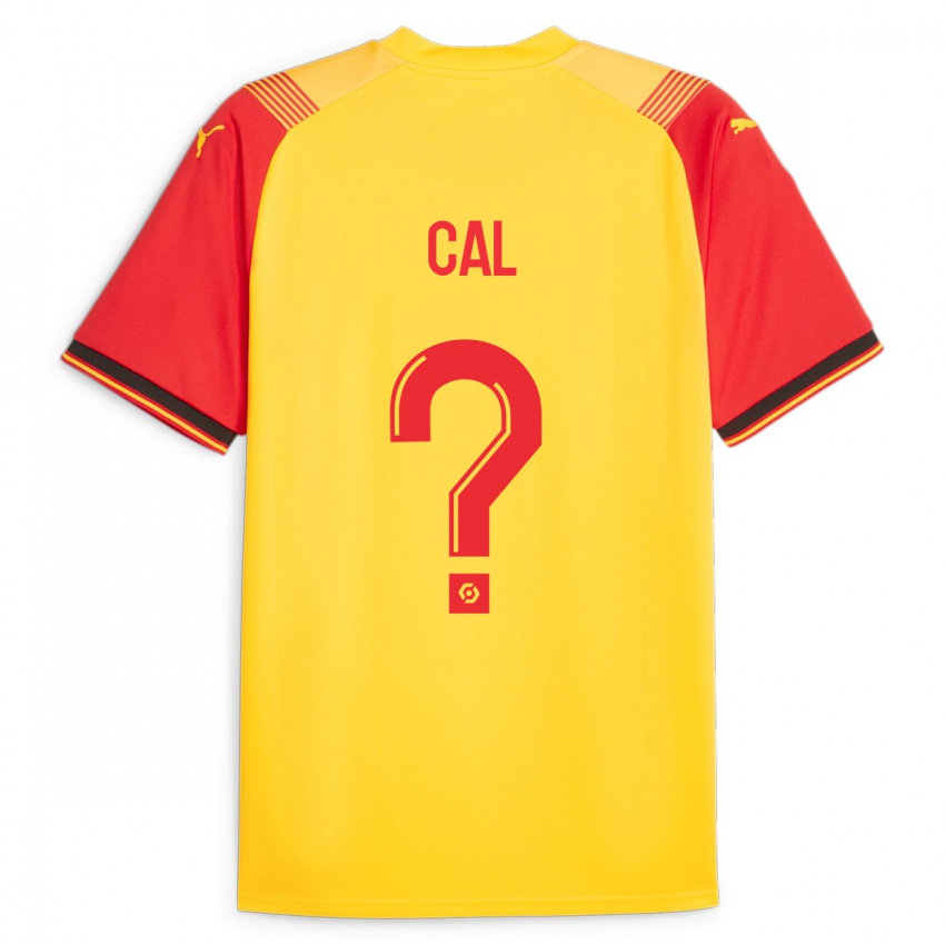Hombre Camiseta Mathys Cal #0 Amarillo 1ª Equipación 2023/24 La Camisa Chile