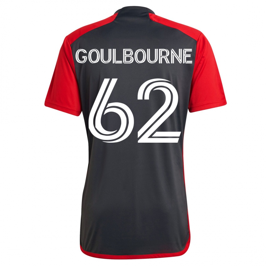 Hombre Camiseta Rohan Goulbourne #62 Gris 1ª Equipación 2023/24 La Camisa Chile