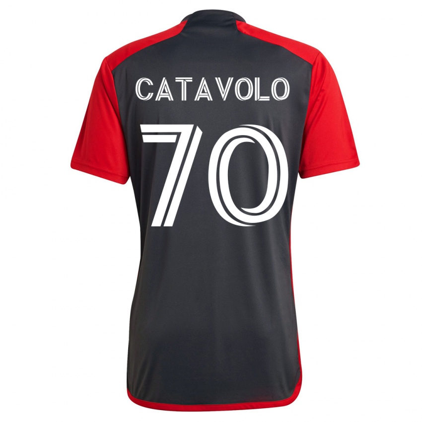 Hombre Camiseta Matthew Catavolo #70 Gris 1ª Equipación 2023/24 La Camisa Chile