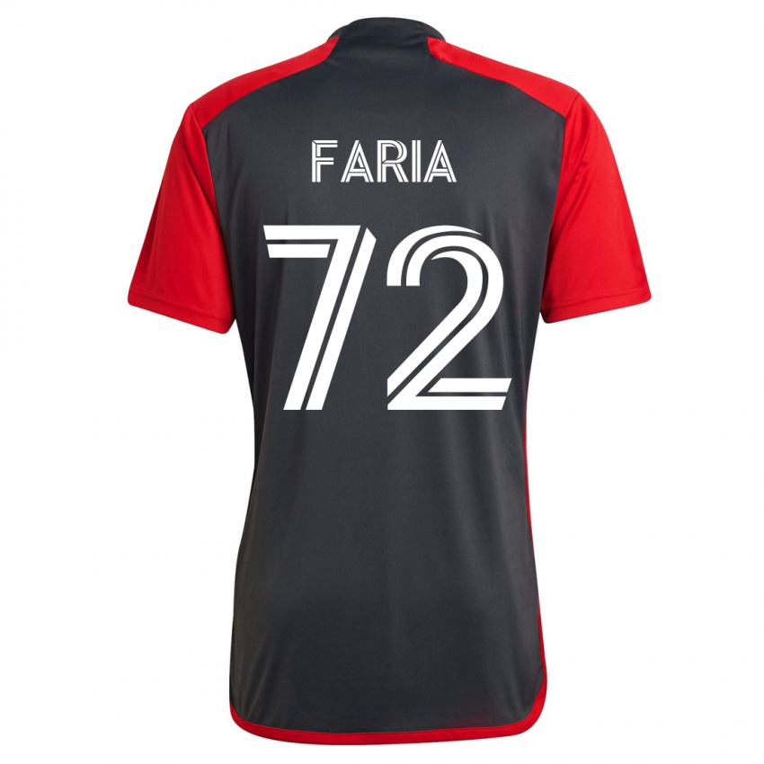 Hombre Camiseta Jordan Faria #72 Gris 1ª Equipación 2023/24 La Camisa Chile