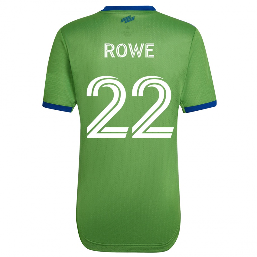 Hombre Camiseta Kelyn Rowe #22 Verde 1ª Equipación 2023/24 La Camisa Chile