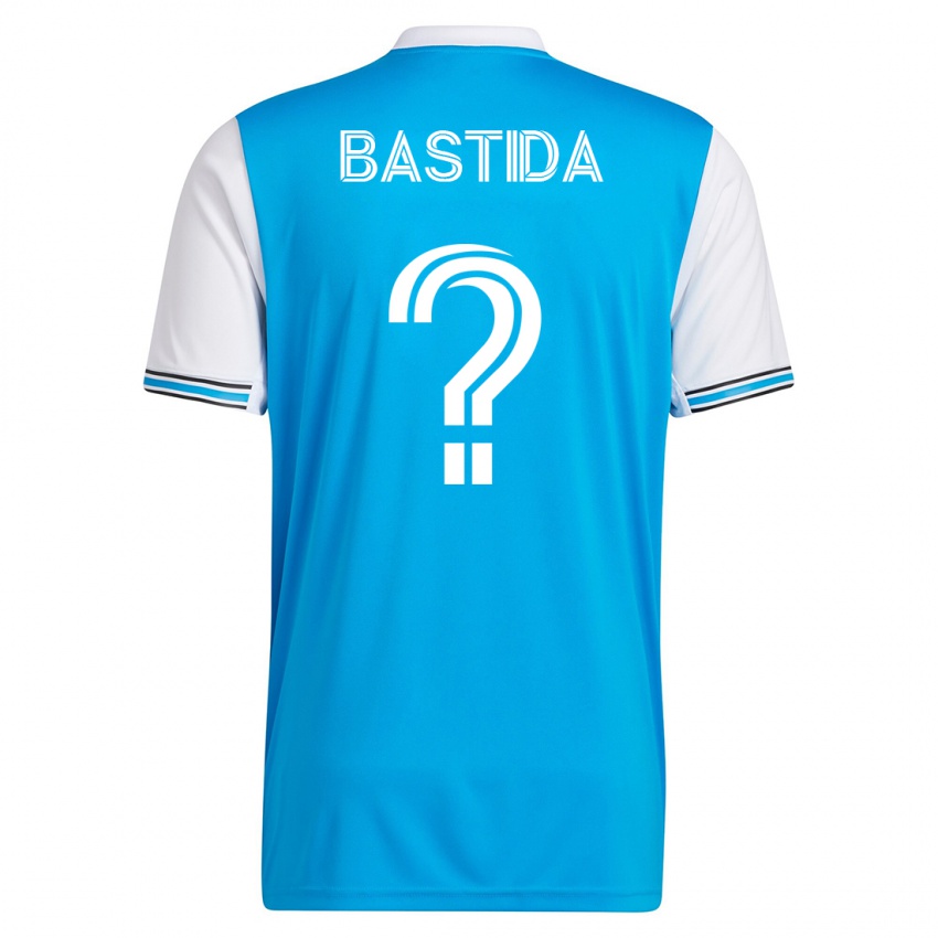 Hombre Camiseta Juan Martinez-Bastida #0 Azul 1ª Equipación 2023/24 La Camisa Chile