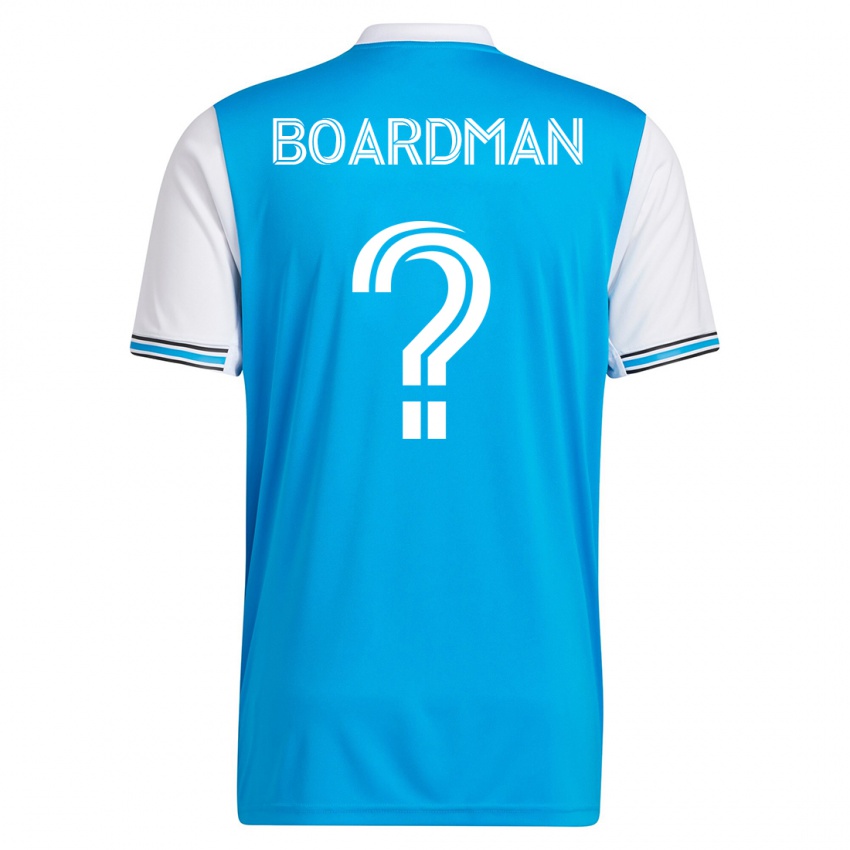 Hombre Camiseta Erik Pena-Boardman #0 Azul 1ª Equipación 2023/24 La Camisa Chile