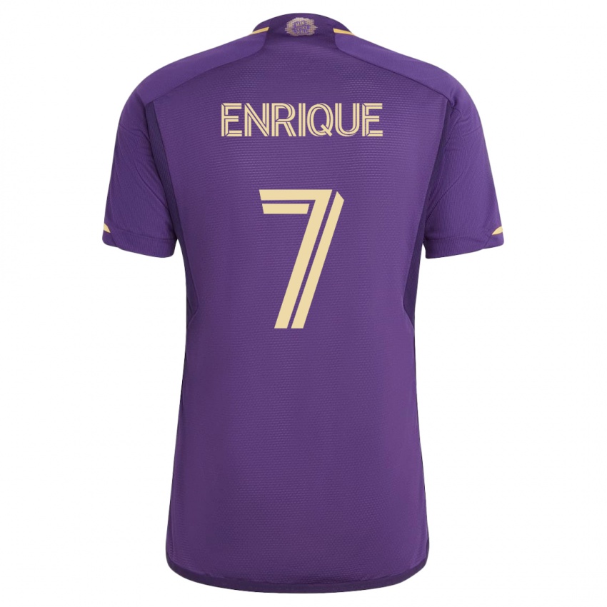 Hombre Camiseta Ramiro Enrique #7 Violeta 1ª Equipación 2023/24 La Camisa Chile