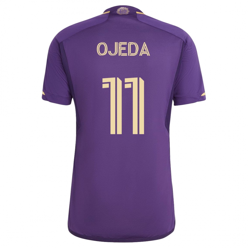 Hombre Camiseta Martín Ojeda #11 Violeta 1ª Equipación 2023/24 La Camisa Chile