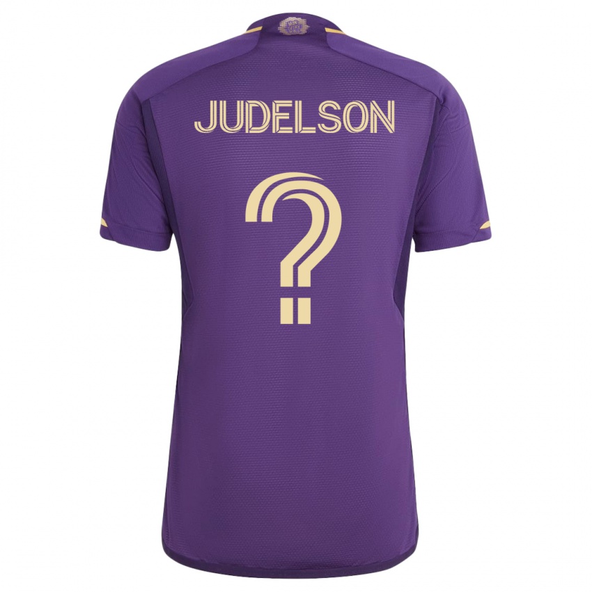 Hombre Camiseta Dylan Judelson #0 Violeta 1ª Equipación 2023/24 La Camisa Chile