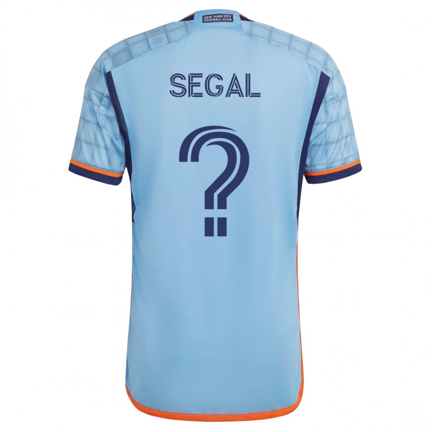 Hombre Camiseta Gabriel Segal #0 Azul 1ª Equipación 2023/24 La Camisa Chile