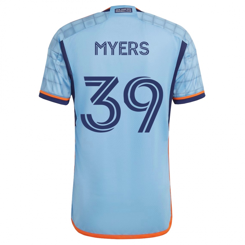 Hombre Camiseta Md Myers #39 Azul 1ª Equipación 2023/24 La Camisa Chile