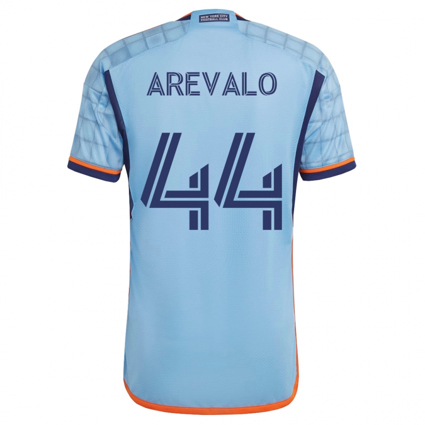 Hombre Camiseta Ronny Arévalo #44 Azul 1ª Equipación 2023/24 La Camisa Chile