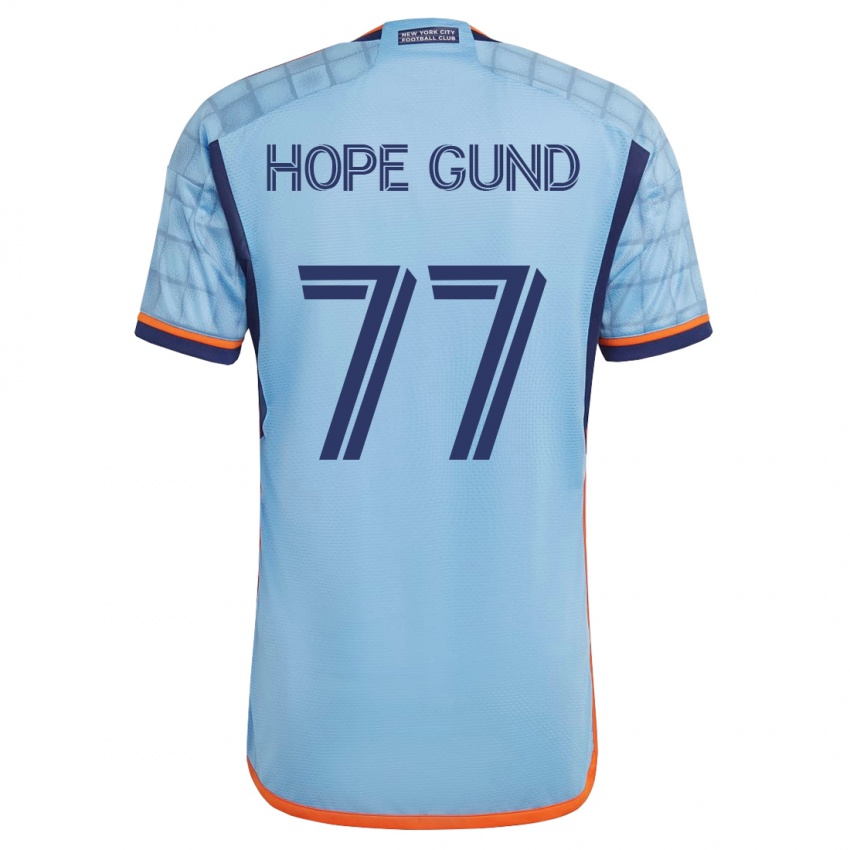 Hombre Camiseta Rio Hope-Gund #77 Azul 1ª Equipación 2023/24 La Camisa Chile