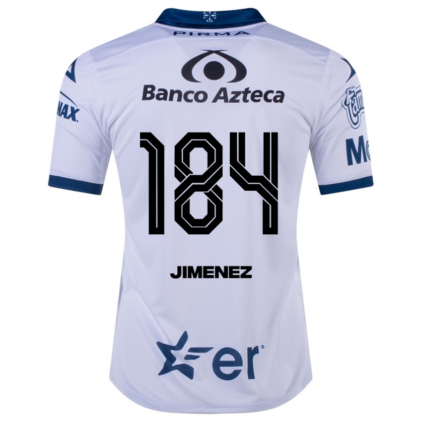 Hombre Camiseta Leonardo Jiménez #184 Blanco 1ª Equipación 2023/24 La Camisa Chile