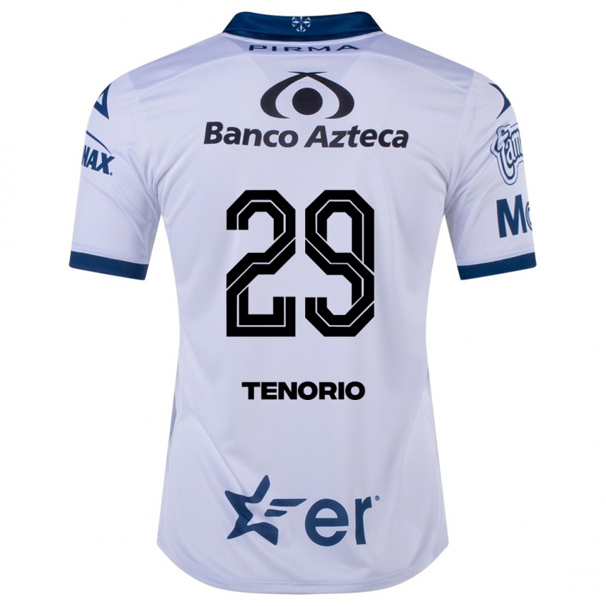 Hombre Camiseta Jessica Tenorio #29 Blanco 1ª Equipación 2023/24 La Camisa Chile